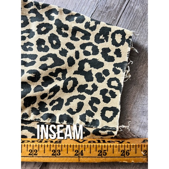 K Jordan : leopard pattern stretch jeans - Picture 8 of 8